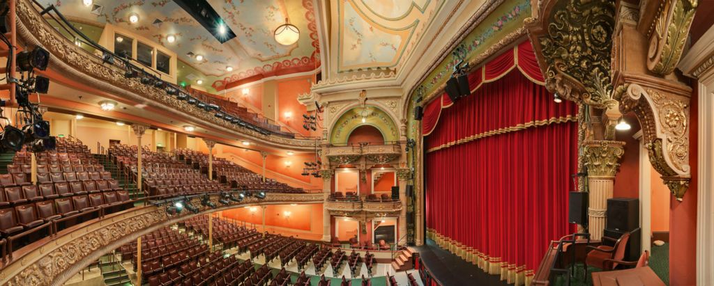 THEATER INTERIORS, Photographs by John D. Woolf